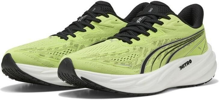 PUMA Hardloopschoenen Velocity Nitro 5 Sunny Lime Zwart Grijs - Foto 2
