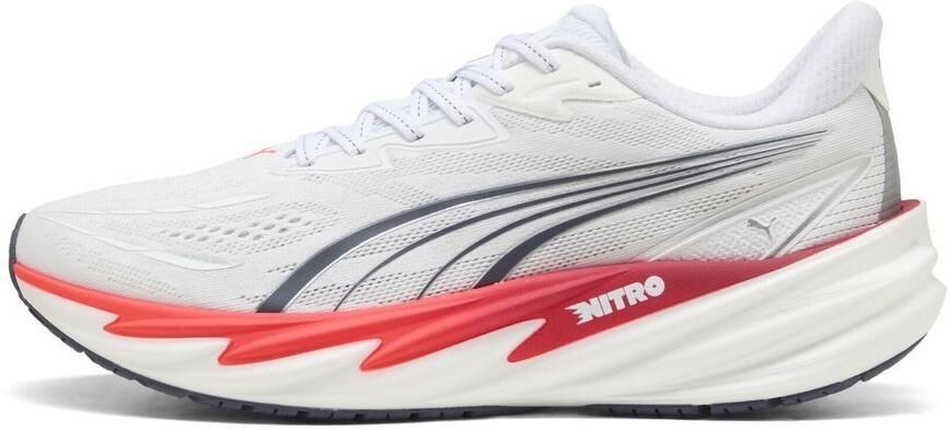 PUMA Hardloopschoenen Velocity Nitro 5 Wit Ultra Red - Foto 2