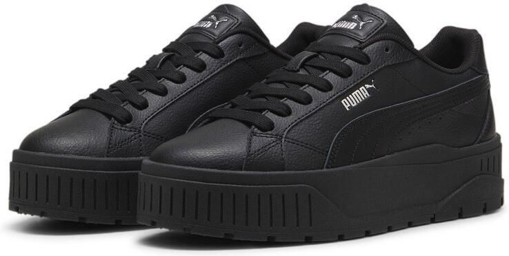 Puma Dames Leren Sneakers Black