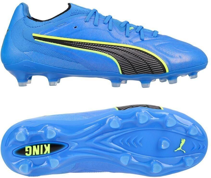 PUMA King 20 Ultimate Fg ag Voetbalschoenen Blauw - Foto 2