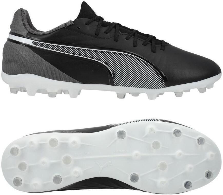 PUMA King Match MG Eclipse Zwart Wit Cool Dark Gray