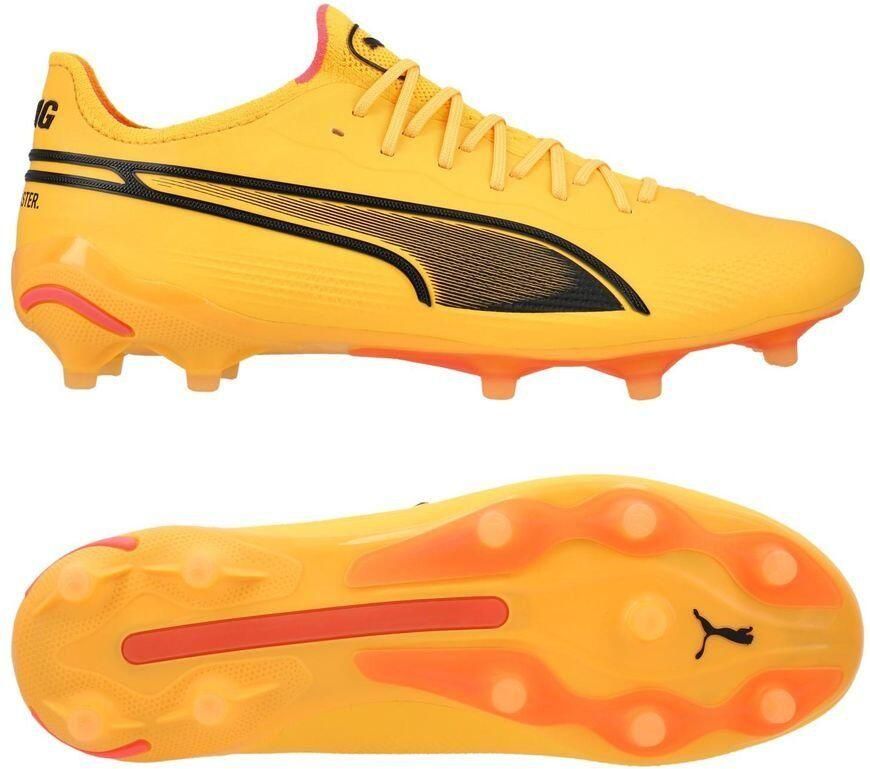 PUMA King Ultimate FG AG Forever Faster Sun Stream Zwart Roze Dames