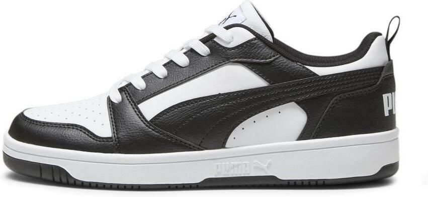 PUMA Rebound v6 Low sneaker sportschoen 392328 02 wit zwart - Foto 8