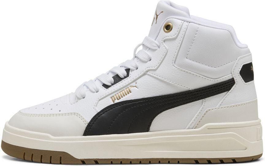 PUMA Shuffle Downtown Mid Jr Sneakers Jongens Wit - Foto 7