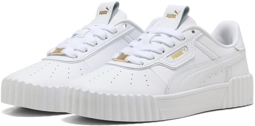 PUMA Sneakers Carina 3.0 LUXE Wit Goud