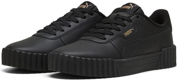 PUMA Carina 3.0 Dames Sneakers Black- Gold
