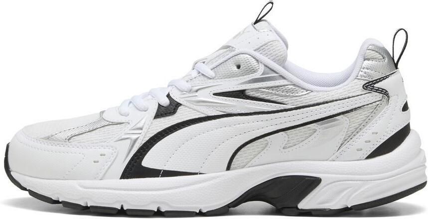 PUMA Milenio tech Unisex Sneakers White- Black- Silver