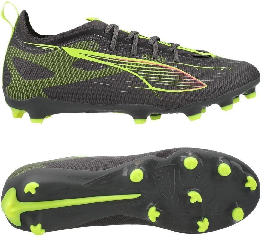 PUMA Ultra 5 Pro FG AG Audacity Mat verouderd zilver Geel Door de zon getroffen Kids