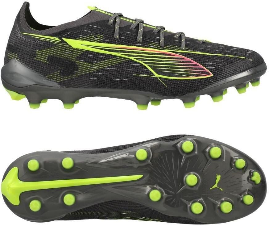 PUMA Ultra 5 Ultimate AG Audacity Mat verouderd zilver Geel Door de zon getroffen
