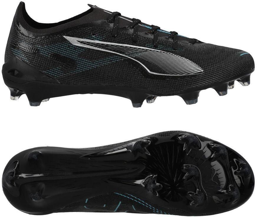 PUMA Ultra 5 Ultimate FG Eclipse Zwart Zilver Blauw