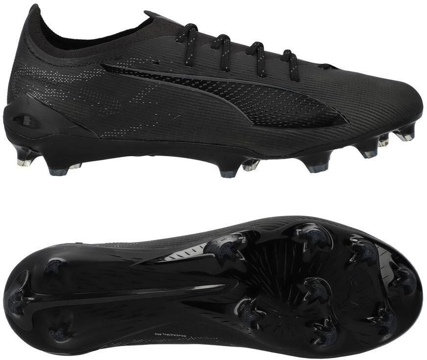 PUMA Ultra 5 Ultimate FG Eclipse Zwart Zilver Schaduwgrijs