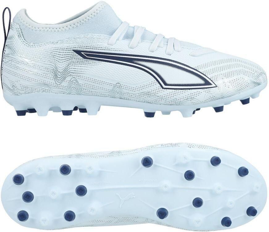 PUMA Ultra 6 Match MG Dreamrush Ijsblauw Wit Blue Jewel Kids