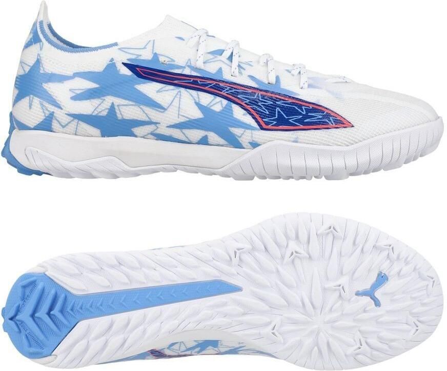 PUMA Ultra 6 Match TT Christian Pulisic X Kidsuper Wit Pink Lilac Dusky Blue LIMITED EDITION