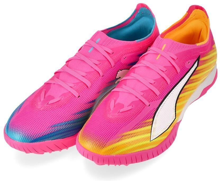 PUMA Ultra 6 Match TT Showtime Poison Pink Wit Sun Stream Blauw Zwart