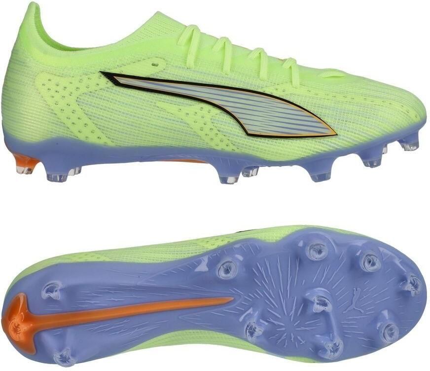 PUMA Ultra 6 Pro FG Light Up Groen Ijsblauw Intense lavendel Dames