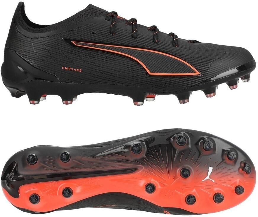 PUMA Ultra 6 Ultimate AG Eclipse Zwart Rood