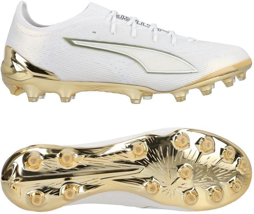PUMA Ultra 6 Ultimate AG White Gold Wit Goud Zwart