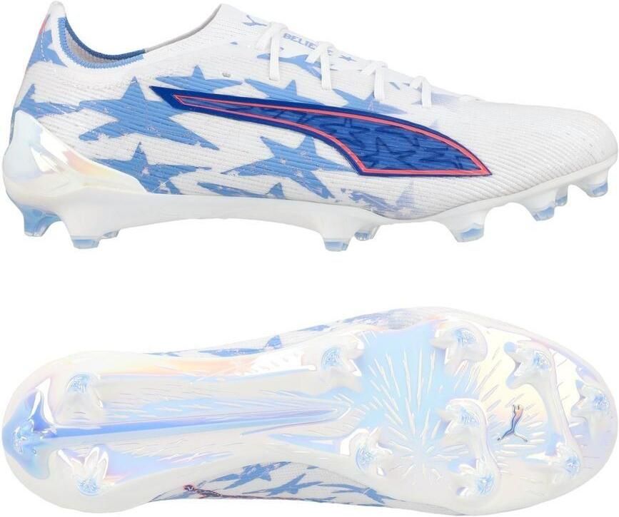 PUMA Ultra 6 Ultimate FG Christian Pulisic X Kidsuper Wit Pink Lilac Dusky Blue LIMITED EDITION
