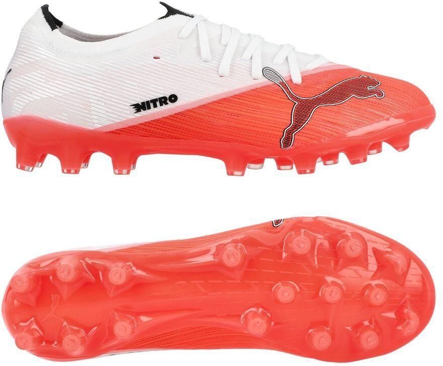 PUMA Ultra Nitro 7 Match AG The Arrival Ultra Red Zwart Wit