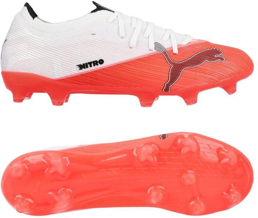 PUMA Ultra Nitro 7 Match FG AG The Arrival Ultra Red Zwart Wit Dames