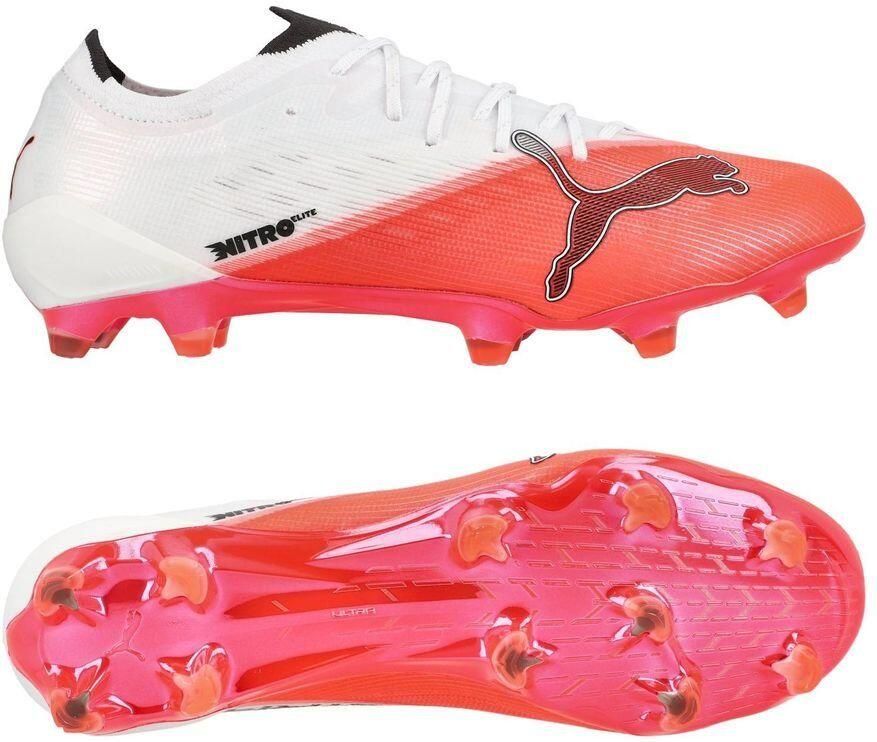PUMA Ultra Nitro 7 Ultimate FG The Arrival Ultra Red Zwart Wit Dames