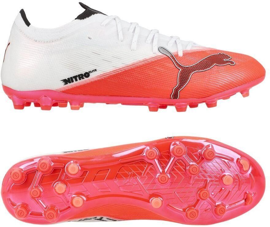 PUMA Ultra Nitro 7 Ultimate MG The Arrival Ultra Red Zwart Wit