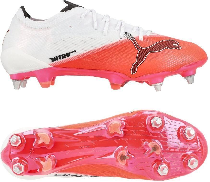 PUMA Ultra Nitro 7 Ultimate SG The Arrival Ultra Red Zwart Wit