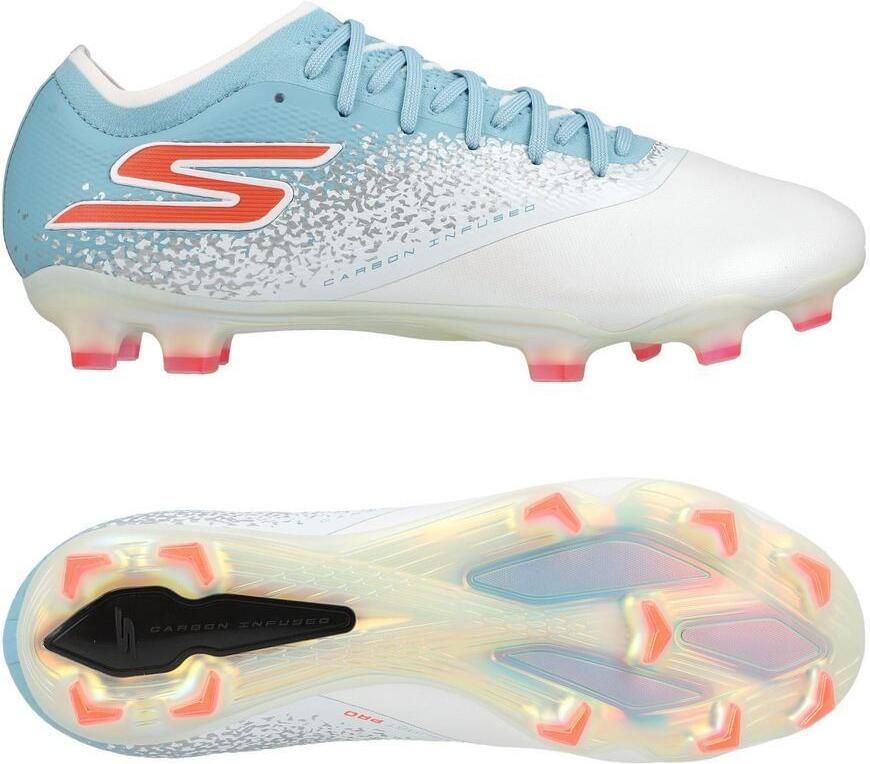 Skechers Razor 1.5 Elite FG CTRL Wit Turquoise