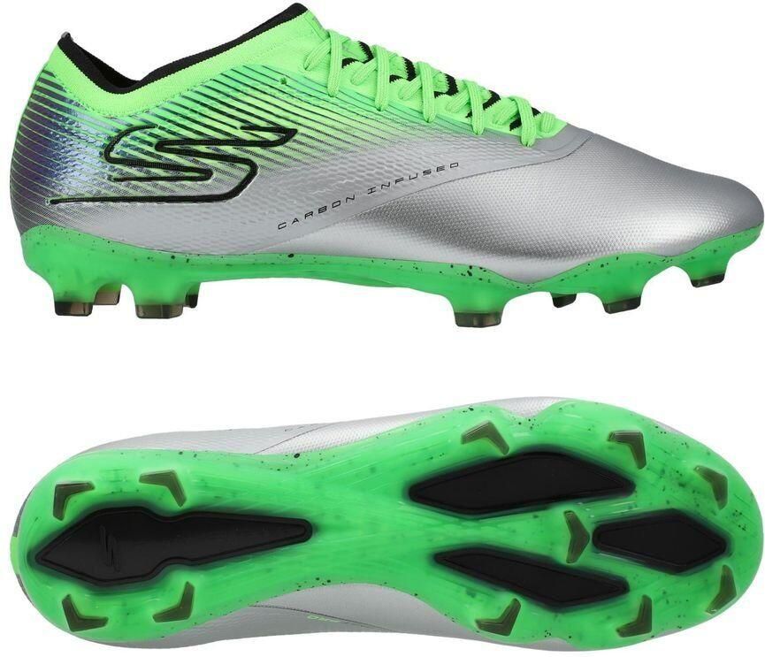 Skechers Razor FG Laser Comfort Zilver Groen