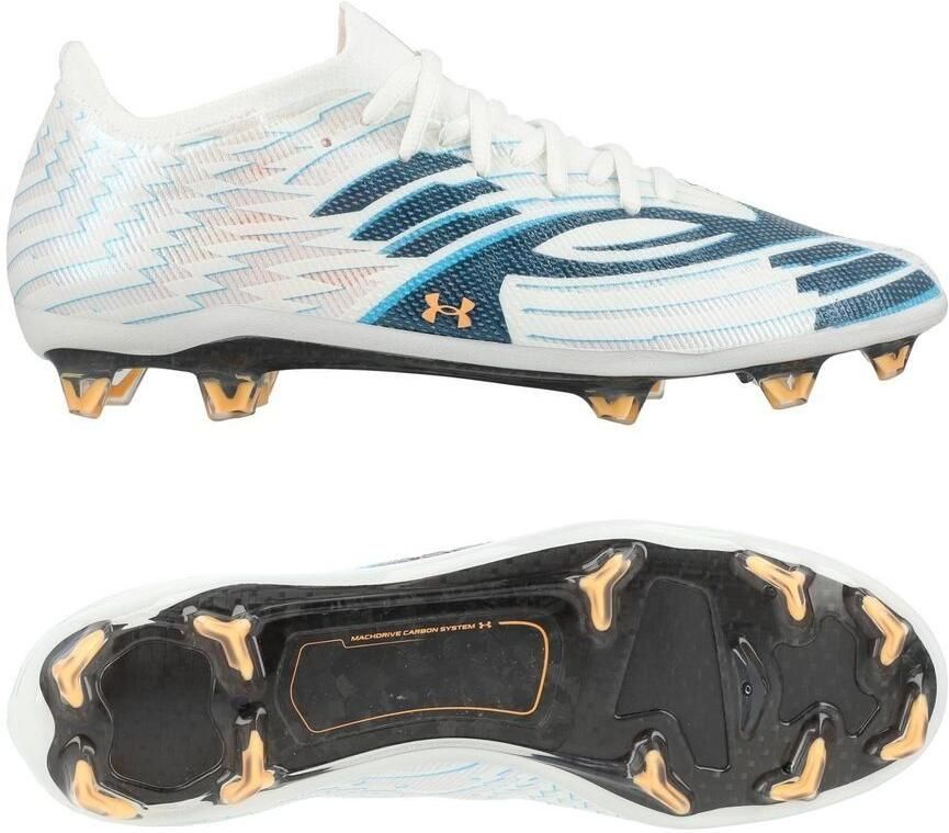 Under Armour Shadow Elite 4.0 FG Wit Blauw Oranje