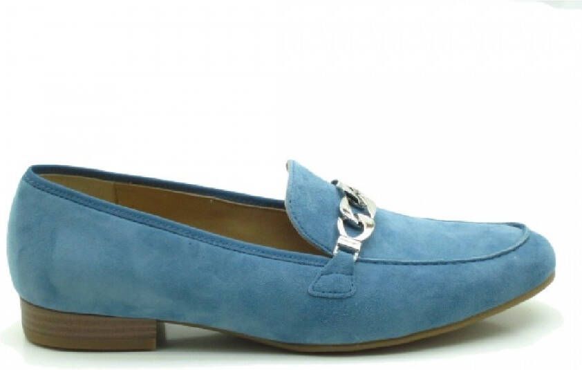 ara Instappers blauw zakelijke stijl Schoenen Lage schoenen Instappers 
