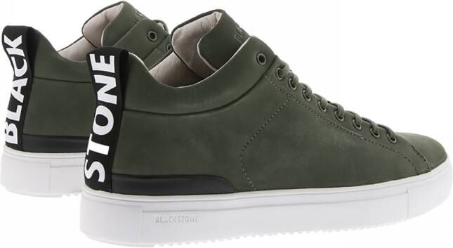 Blackstone RM14 DARK GREEN MID SNEAKER