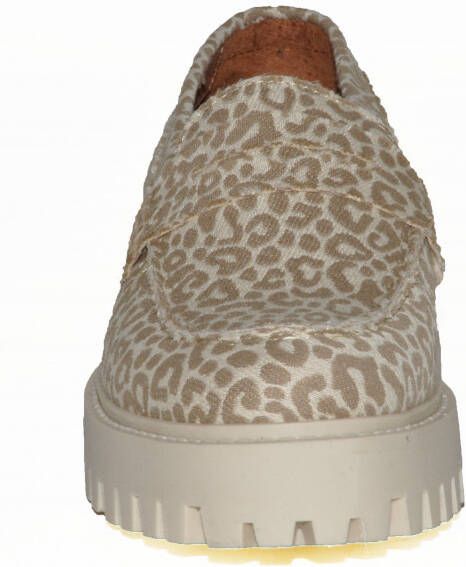 Dwrs Label Artikelnummer Milas Leopard loafer met leopard print