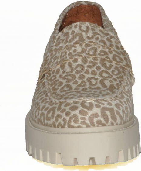 Dwrs Label Artikelnummer Milas Leopard loafer met leopard print
