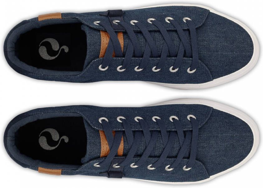Q1905 Sneaker laren donker denim