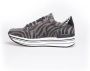 SPM Dames sneaker leanimal runner zebra grey - Thumbnail 4