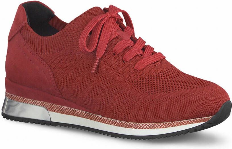 Dames Dames Schoenen voor voor Sneakers voor Lage sneakers Marco Tozzi  Nette Schoenen in het Rood allware.com.br
