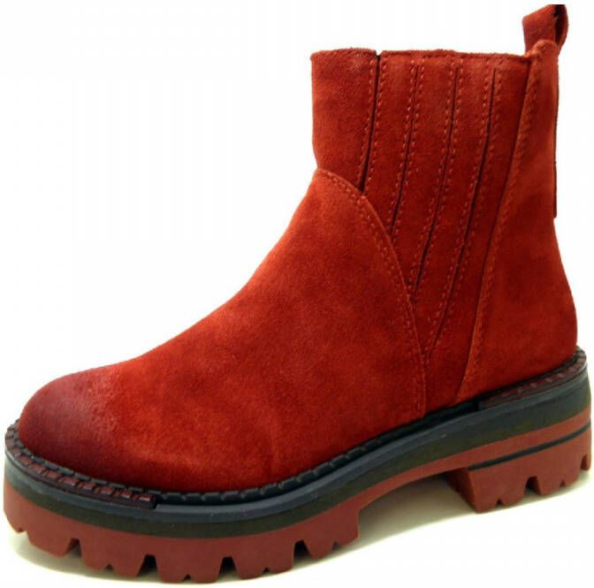 Schoenen voor voor Enkellaarzen Dames Schoenen voor voor Laarzen voor  Enkellaarzen Marco Tozzi Laarzen in het Rood allware.com.br
