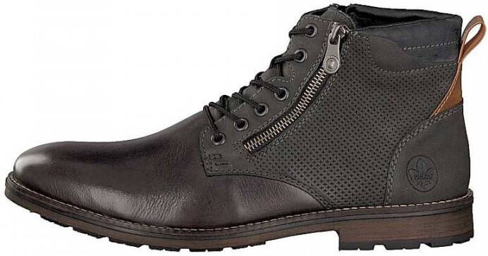 Rieker F5521-45 heren enkellaars - Schoenen.nl