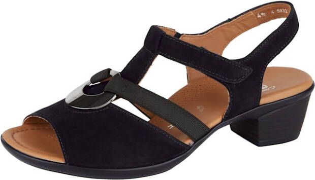 Ara 1235715 Volwassenen Sandalen met hakDames Sandalen Kleur: Zwart