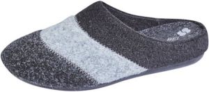 Belafit Pantoffel Zwart Grijs