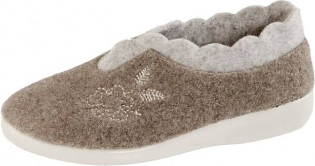 Belafit Pantoffel Taupe