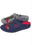 Belafit Pantoffels per 2 paar Grijs::Blauw - Thumbnail 1