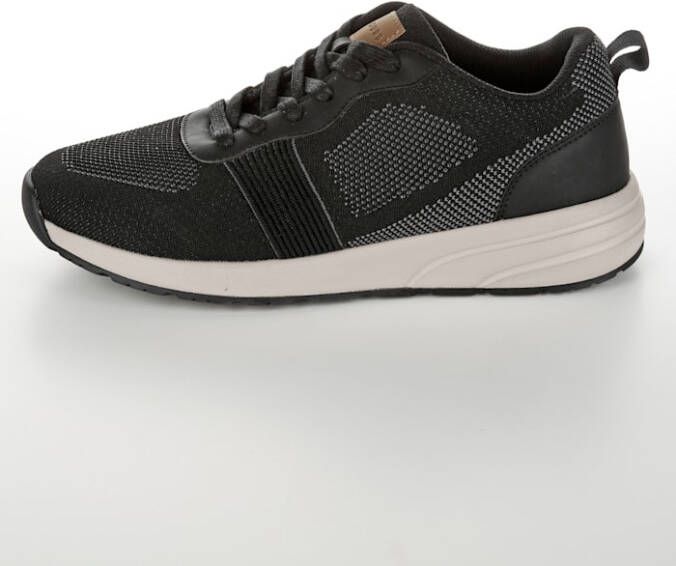 24 Hours Sneaker met COOLMAX voering van textiel en binnenzool Zwart