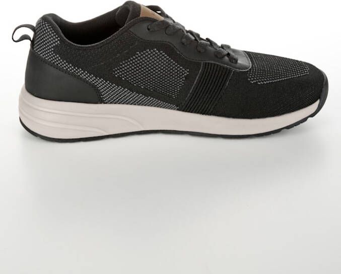 24 Hours Sneaker met COOLMAX voering van textiel en binnenzool Zwart