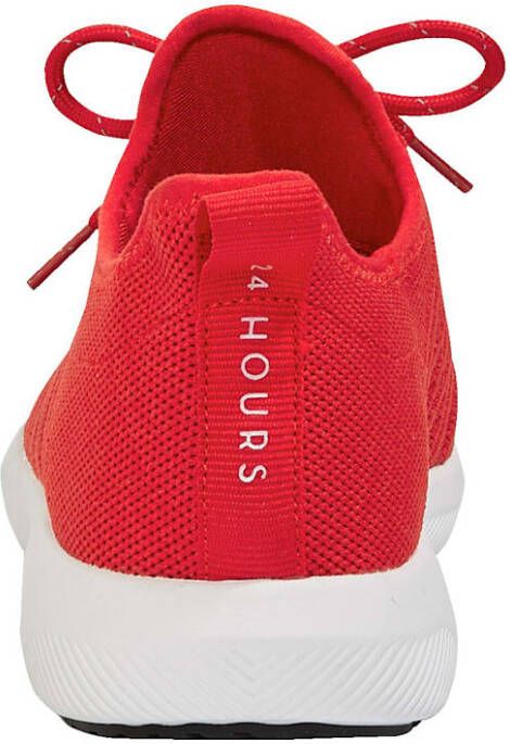 24 Hours Sneaker met drie-componenten-tussenzool Rood