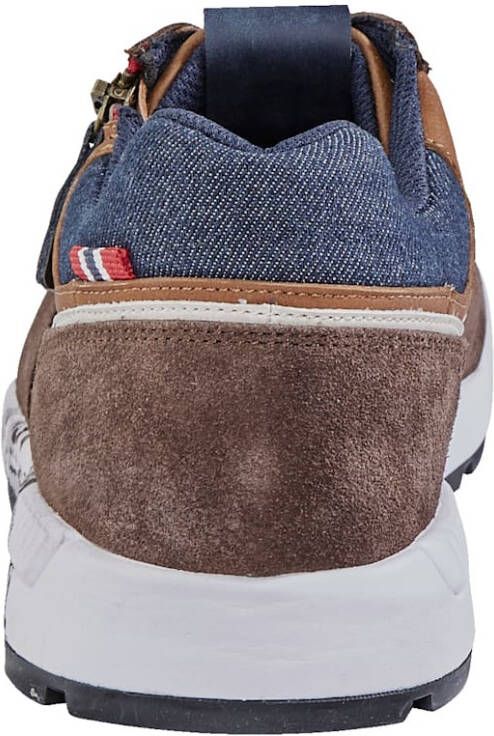 24 Hours Sneaker met stijlvolle zool Bruin
