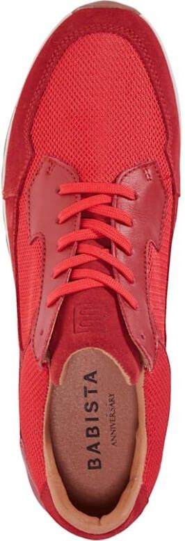 BABISTA Sneaker van een moderne materialenmix Rood
