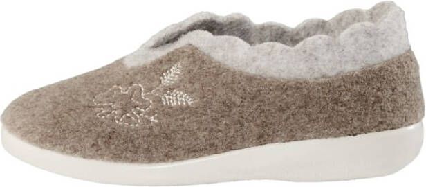 Belafit Pantoffel Taupe