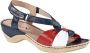 Caprice Sandaaltje Blauw - Thumbnail 2